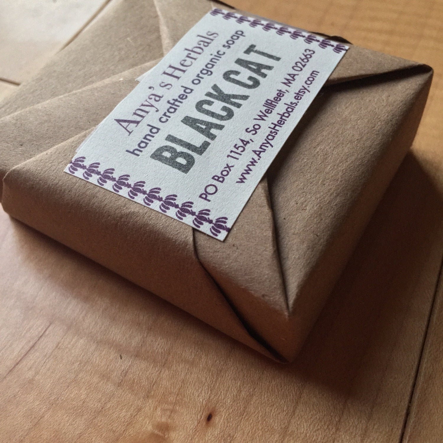 Licorice : Black Cat Organic Bar Soap