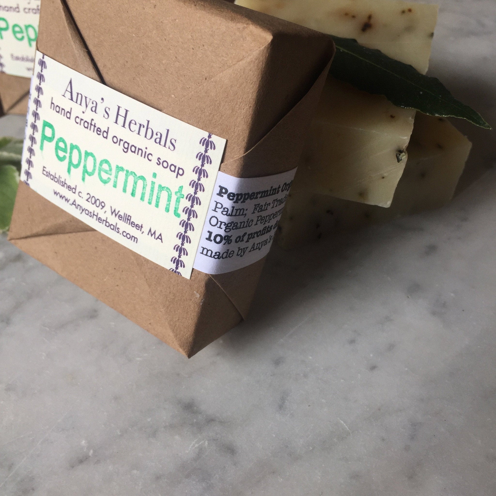 Spicy Peppermint: Organic Bar Soap