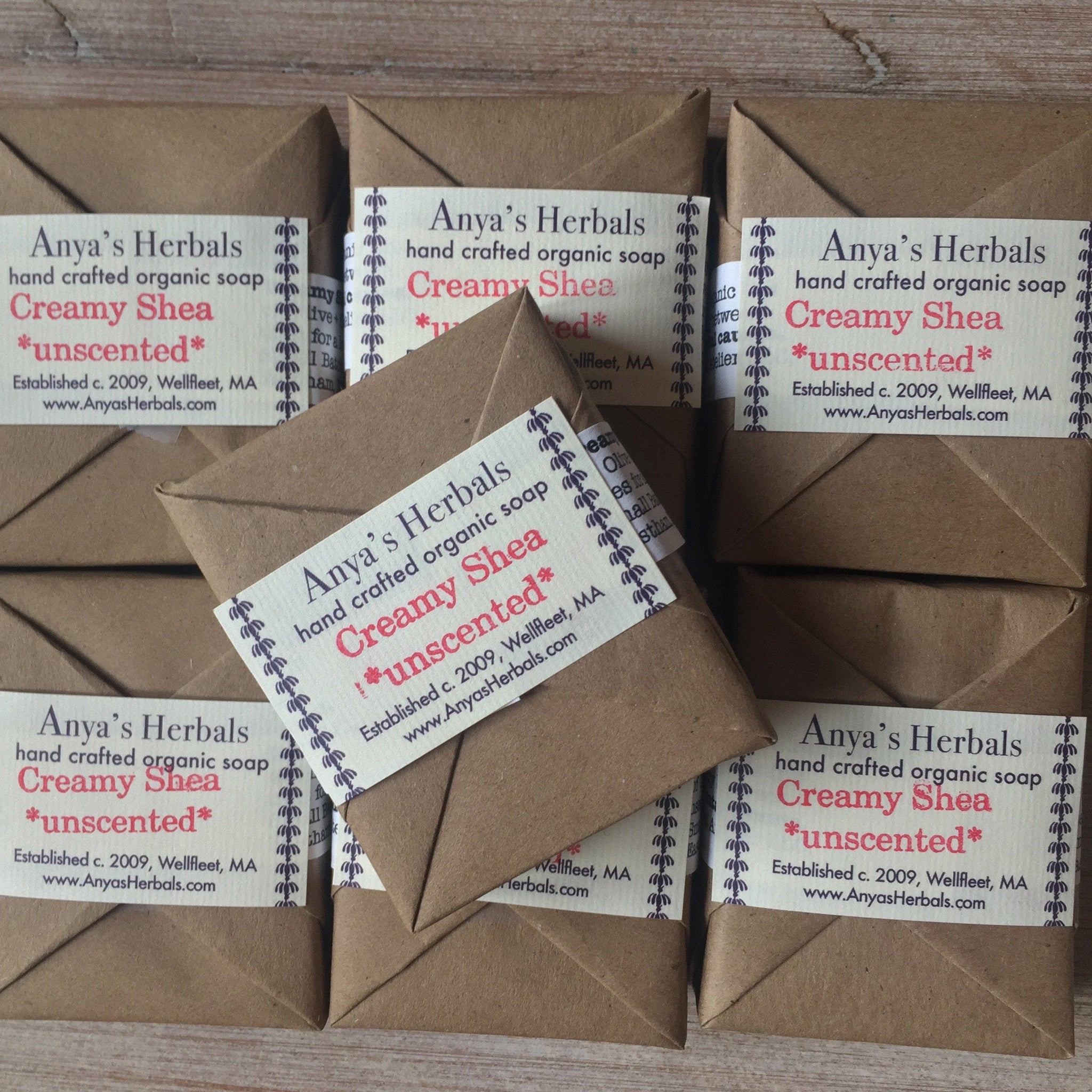 Creamy Shea: Unscented Ultra Shea Organic Bar Soap