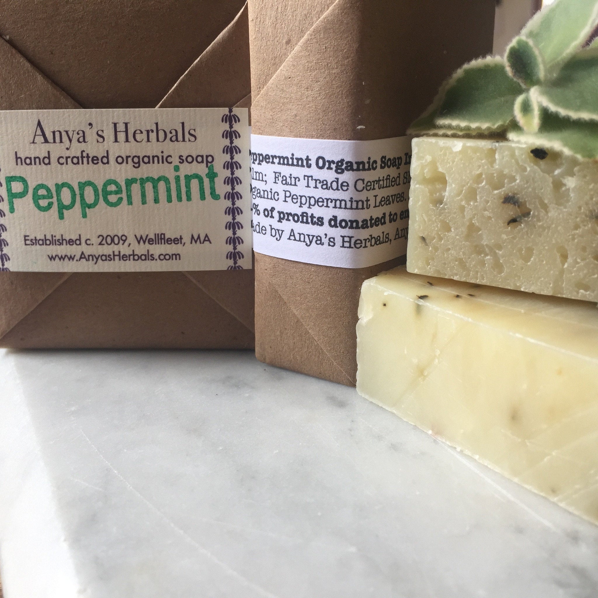 Spicy Peppermint: Organic Bar Soap