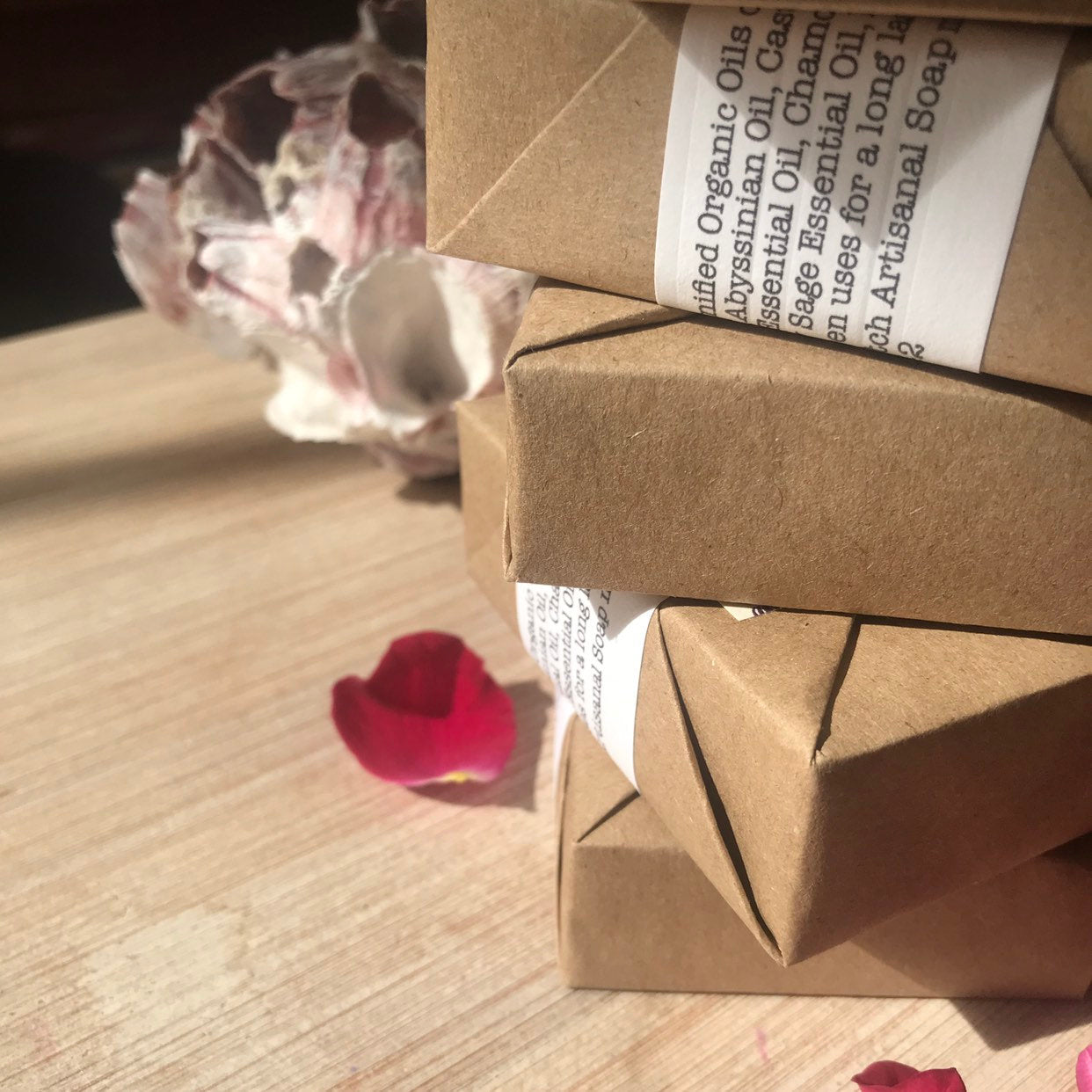 Wellfleet Beach Rose, Organic Bar Soap