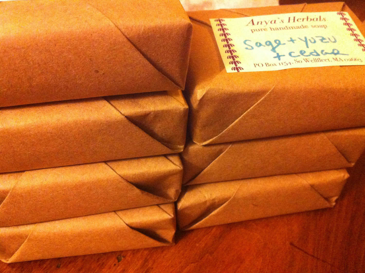 Cedar Yuzu + Sage: Organic Bar Soap