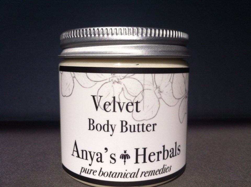 Velvet: Oakmoss + Violet, Organic Rich Healing Hand Creme, Body creme, With Calendula