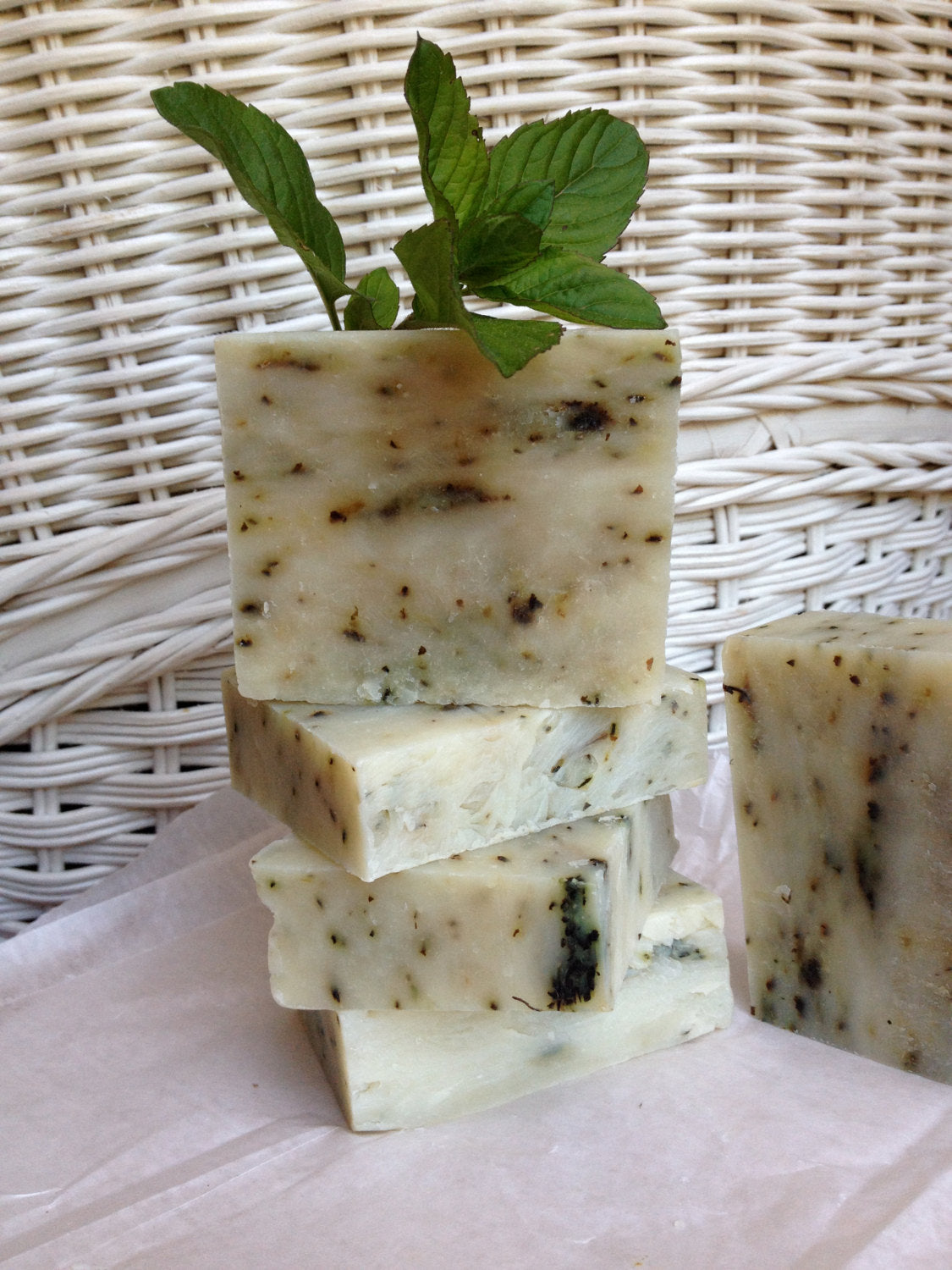 Spicy Peppermint: Organic Bar Soap