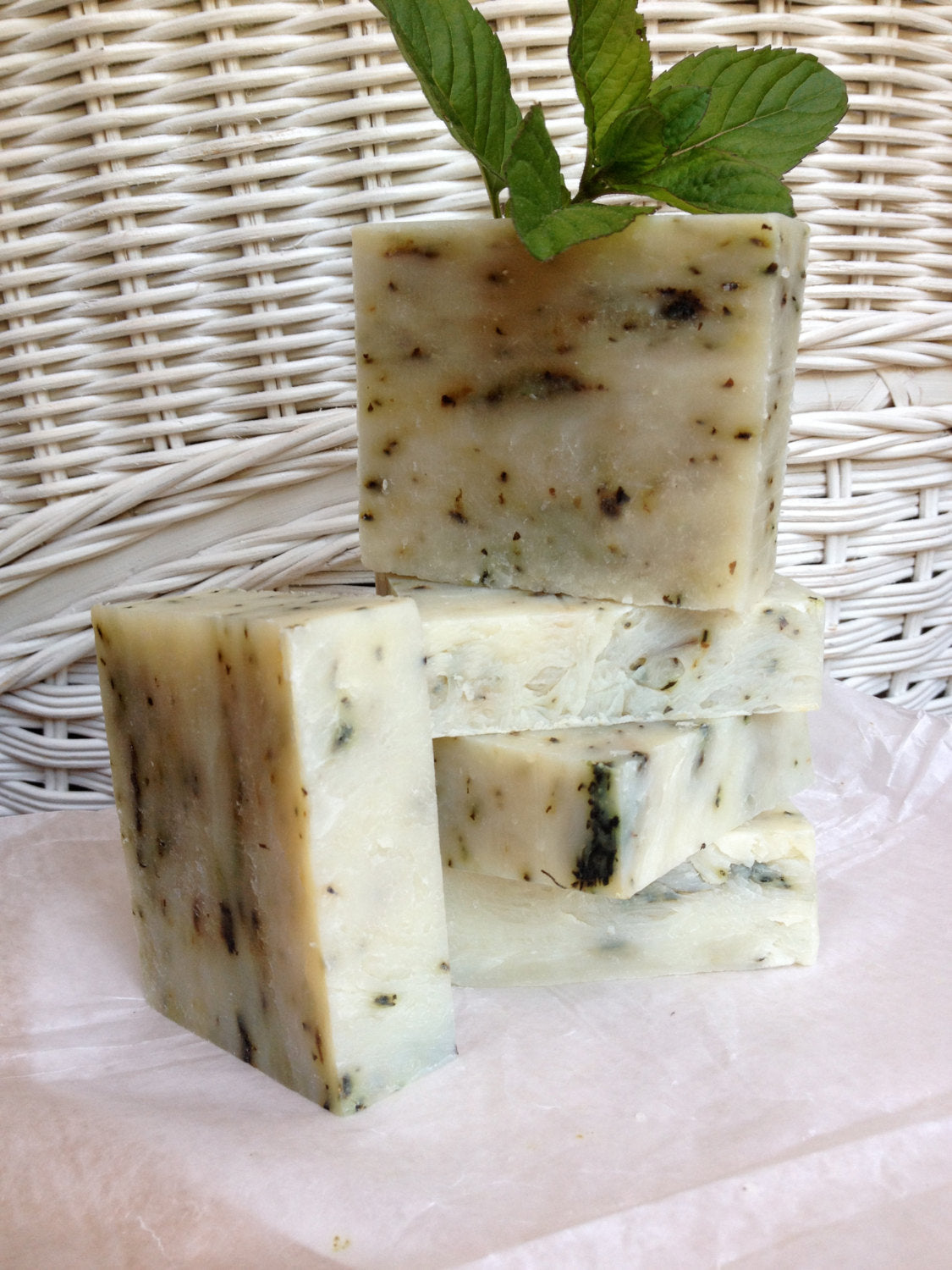 Spicy Peppermint: Organic Bar Soap