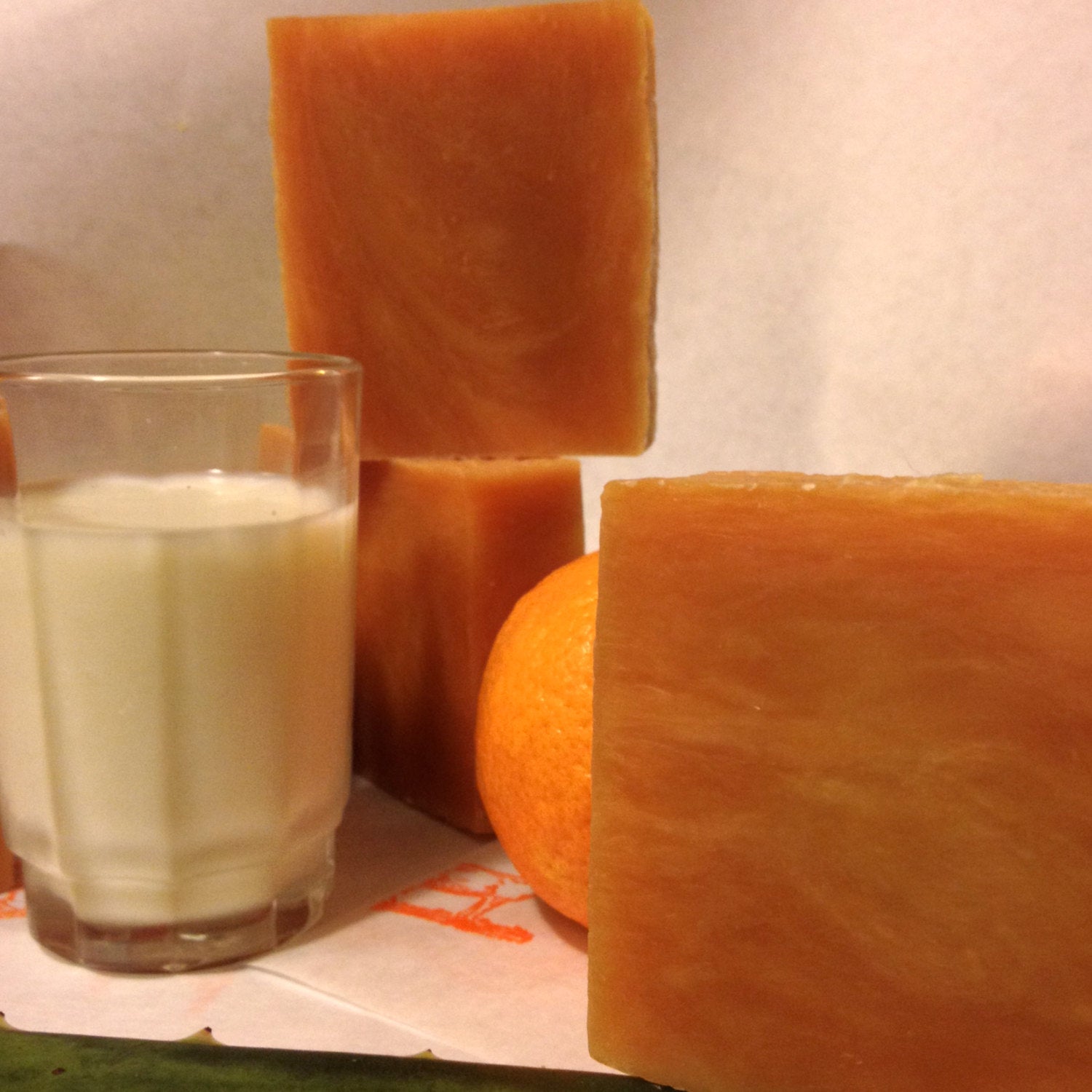 Goats Milk: Mandarin + Lemongrass Organic Bar Soap