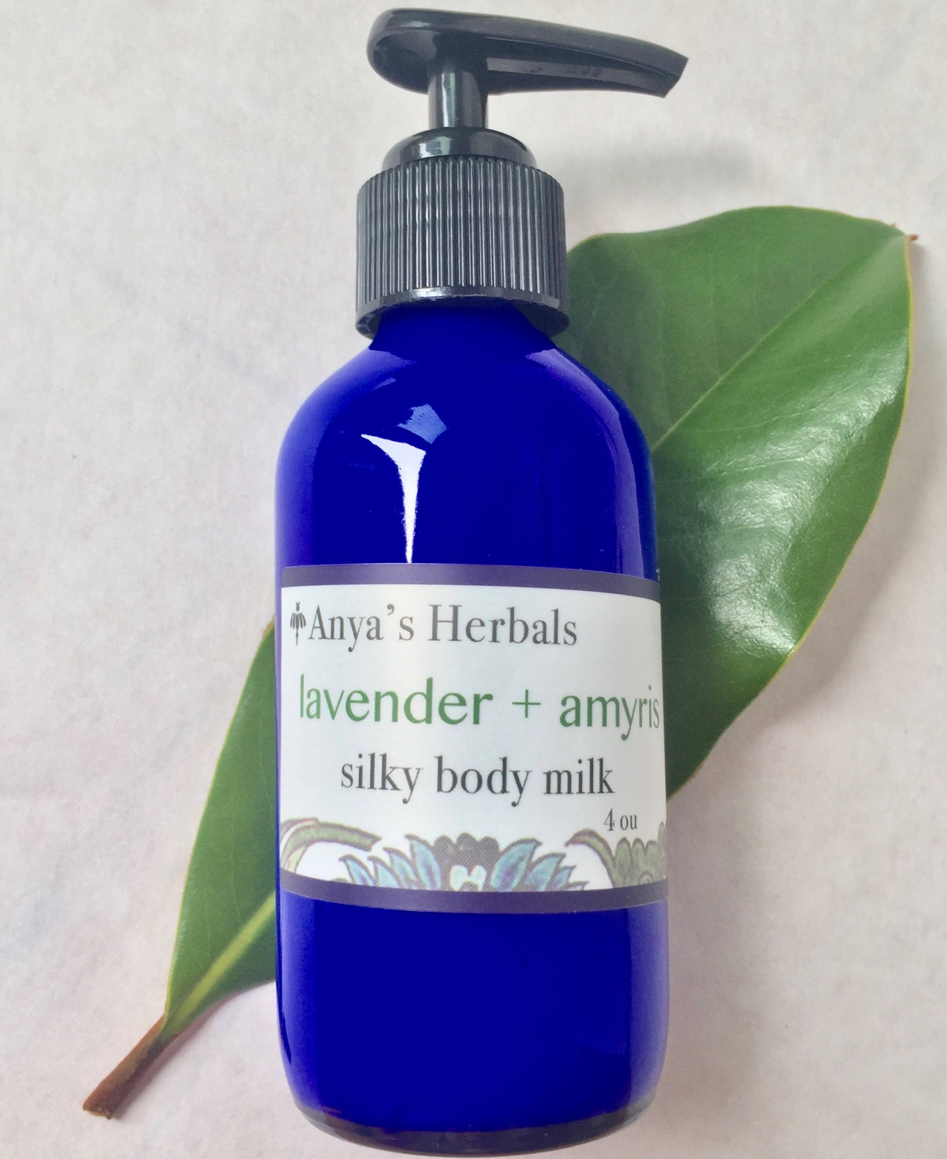 Silky Lavender + Amyris Organic Body Milk Moisturizer