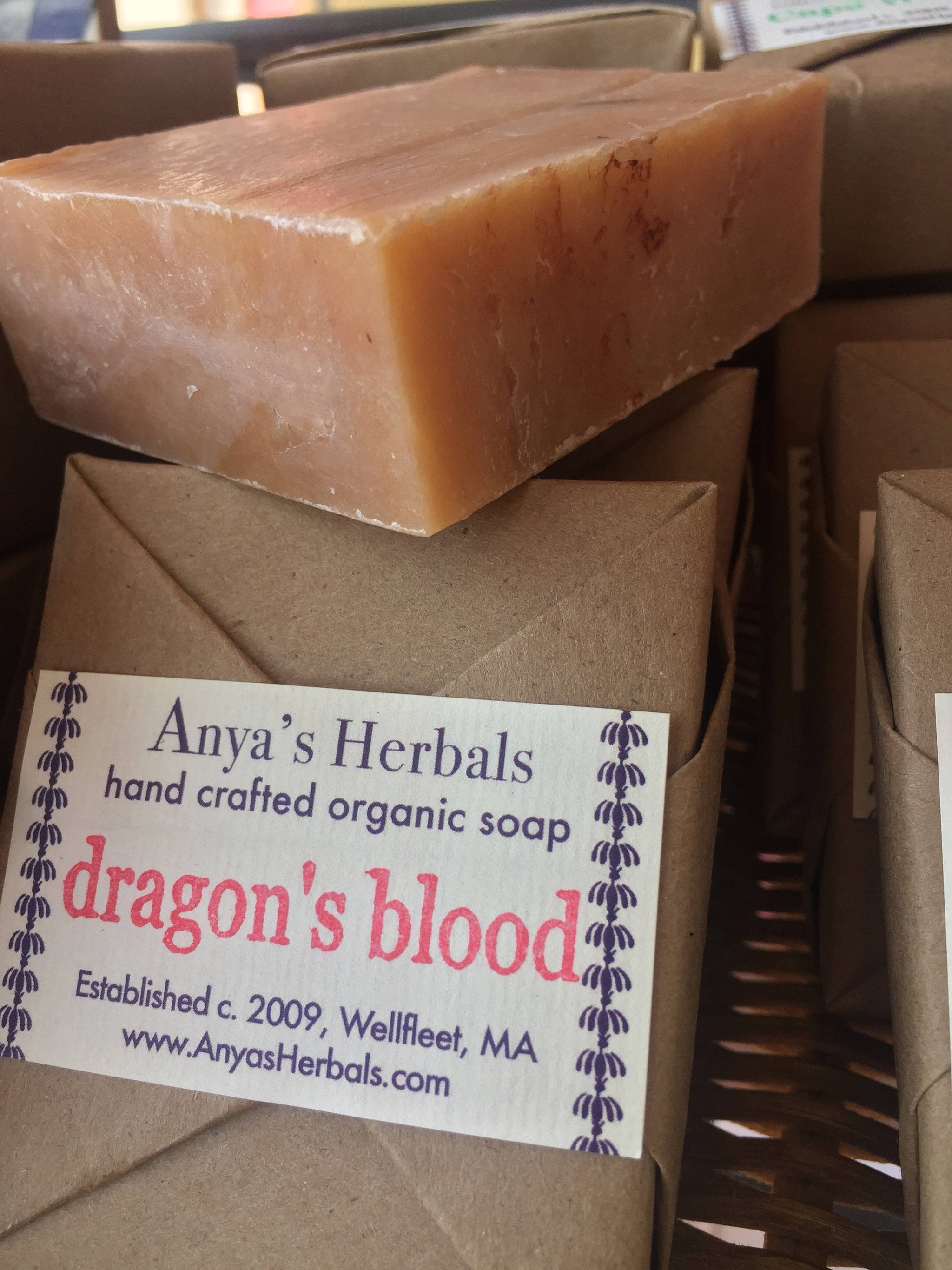 Dragon's Blood Organic Bar Soap