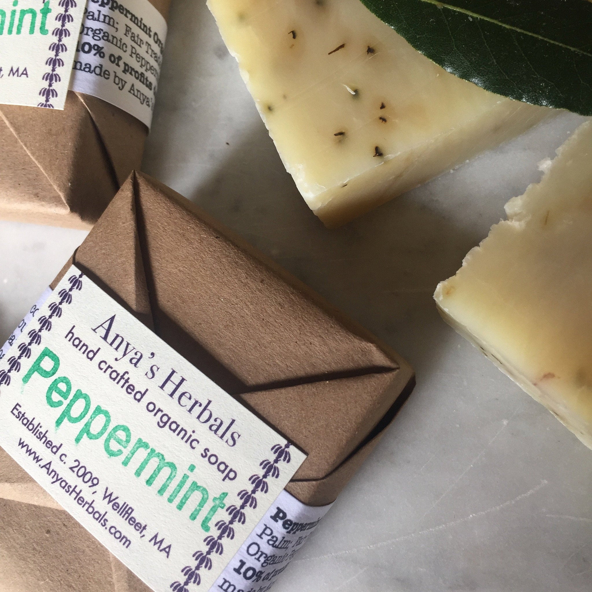 Peppermint: Organic Soap Bar